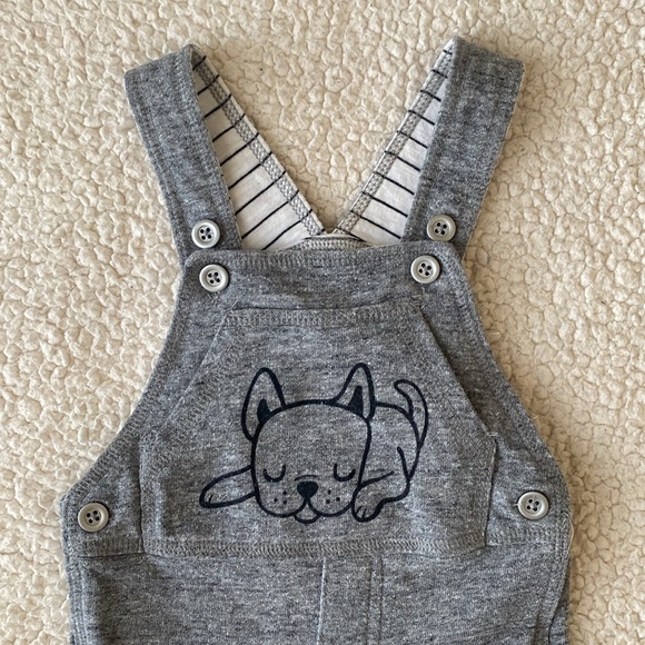 *EUC* First Impressions Baby Boy 2-Piece Overall Set - Picture 11 of 16